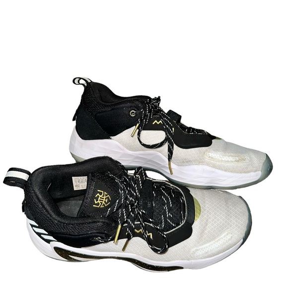 Men’s Adidas D.O.N Issue 3 Basketball Shoes White Size 11 - Picture 2 of 6